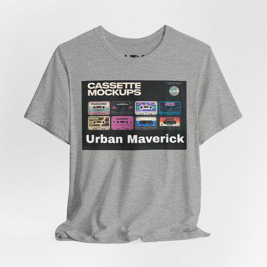 Urban Maverick Vintage Music Cassette & Headphones Graphic Tee