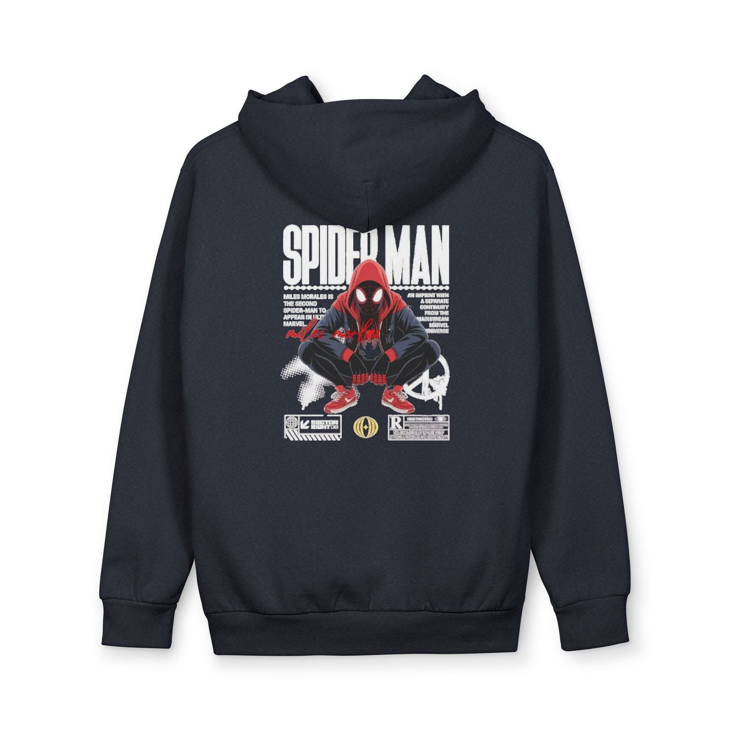 Spider-Man Graphic Hoodie — Urban Maverick Logo Pullover