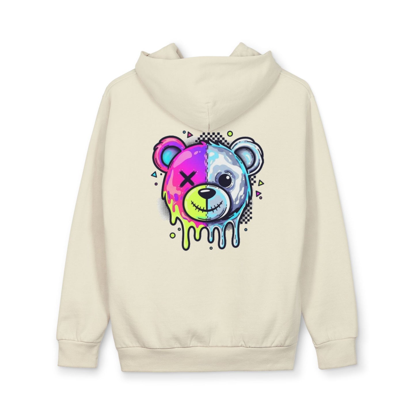 Drip Graffiti Teddy Urban Maverick Hoodie