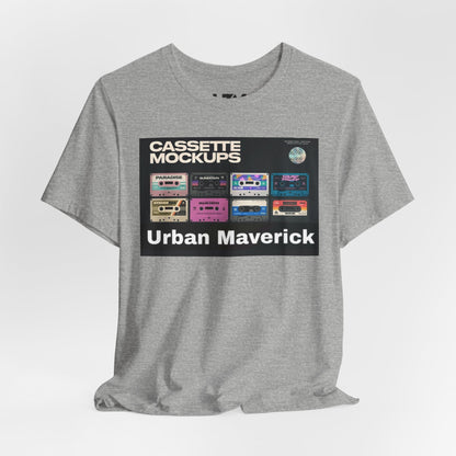 Urban Maverick Vintage Music Cassette & Headphones Graphic Tee
