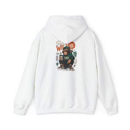 Chill Monkey Graphic Hoodie