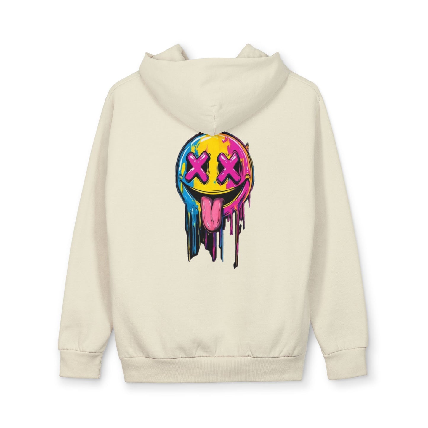 Dripping Neon Smiley Urban Maverick Hoodie