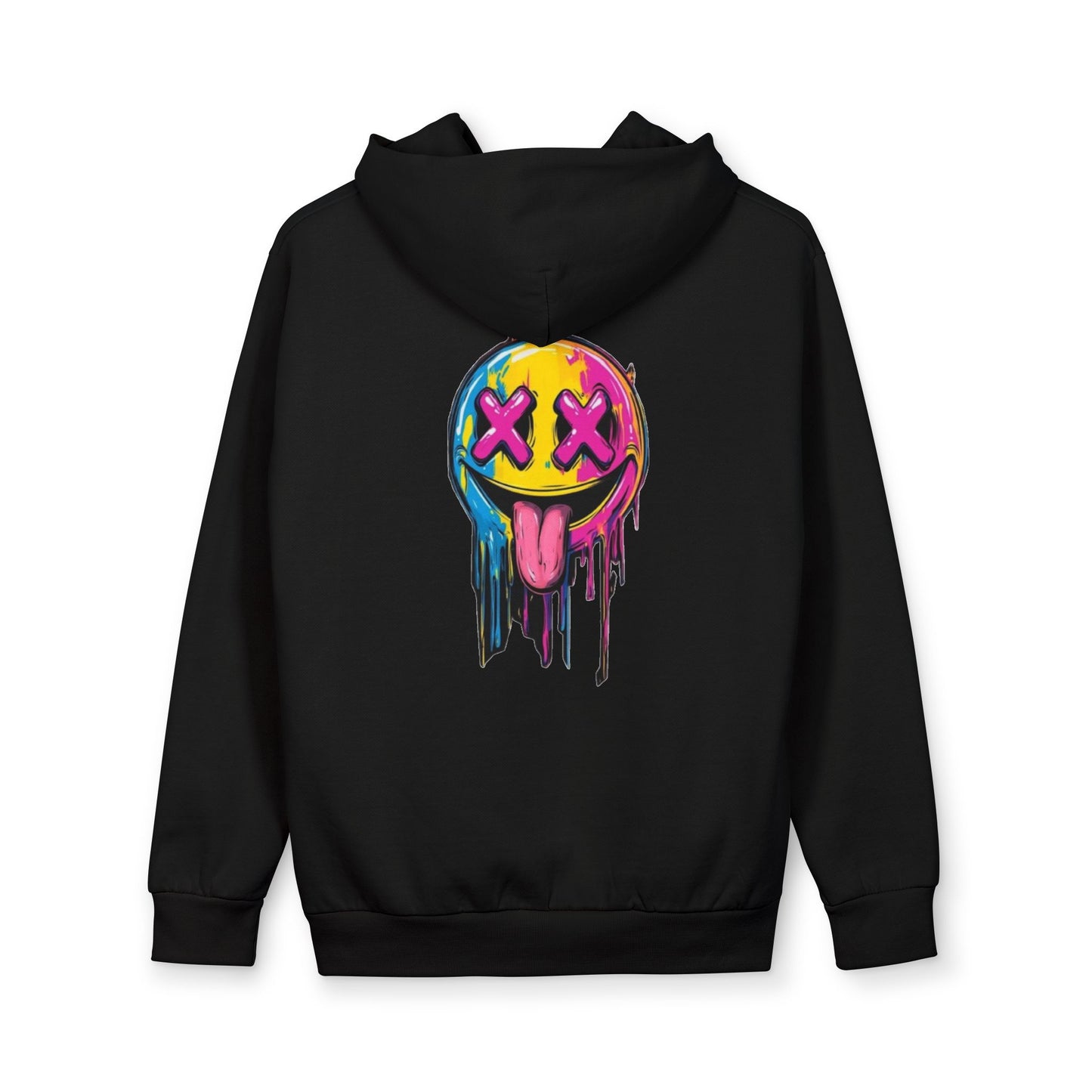 Dripping Neon Smiley Urban Maverick Hoodie