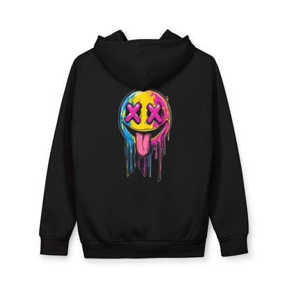 Dripping Neon Smiley Urban Maverick Hoodie