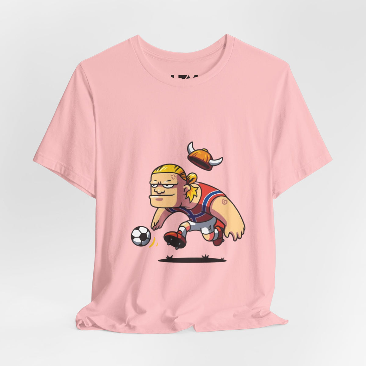 Viking Soccer Player Graphic Tee