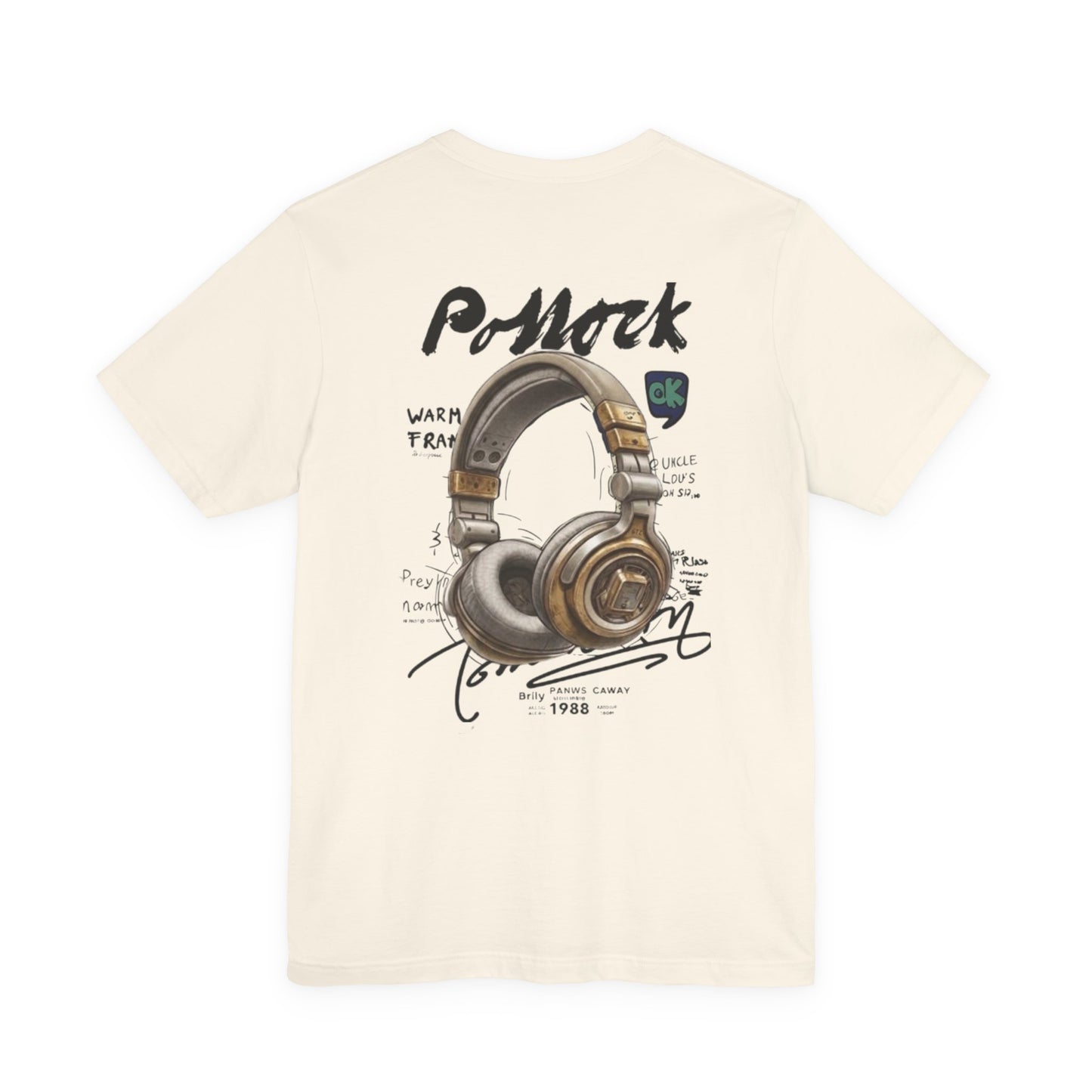 Urban Maverick Vintage Music Cassette & Headphones Graphic Tee