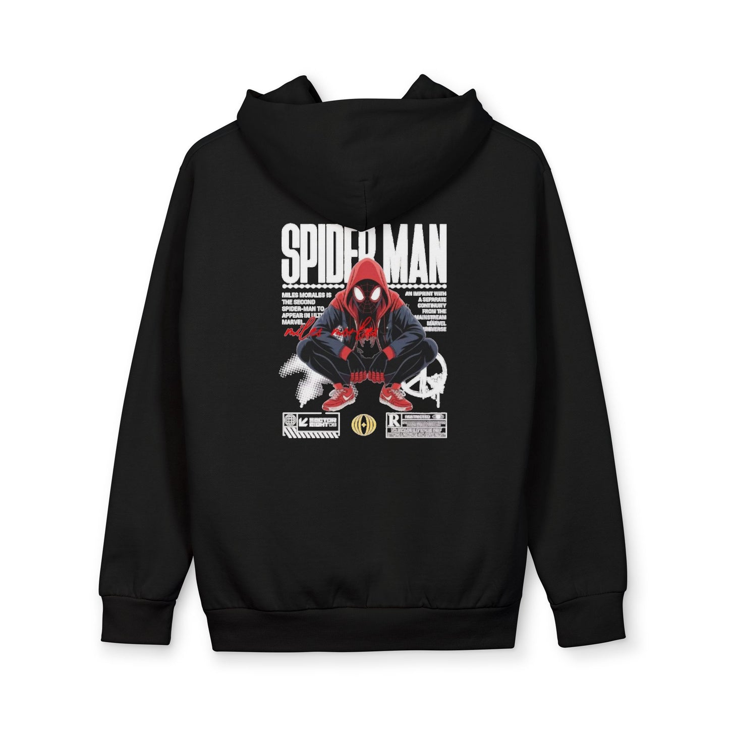 Spider-Man Graphic Hoodie — Urban Maverick Logo Pullover