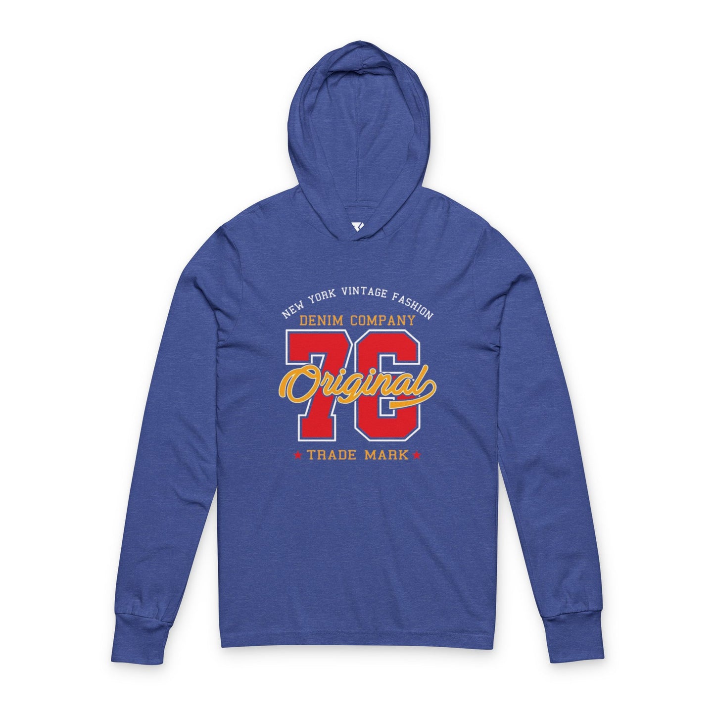 Original 75 Vintage Logo Hooded Long-Sleeve Tee