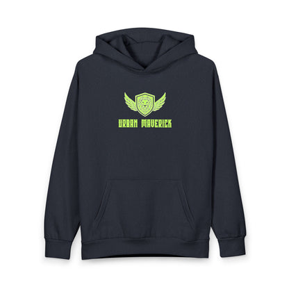 Run All Out Graphic Hoodie — Neon Green Motivational Running Pullover
