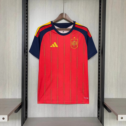 Spain 2026 home soccer jersey