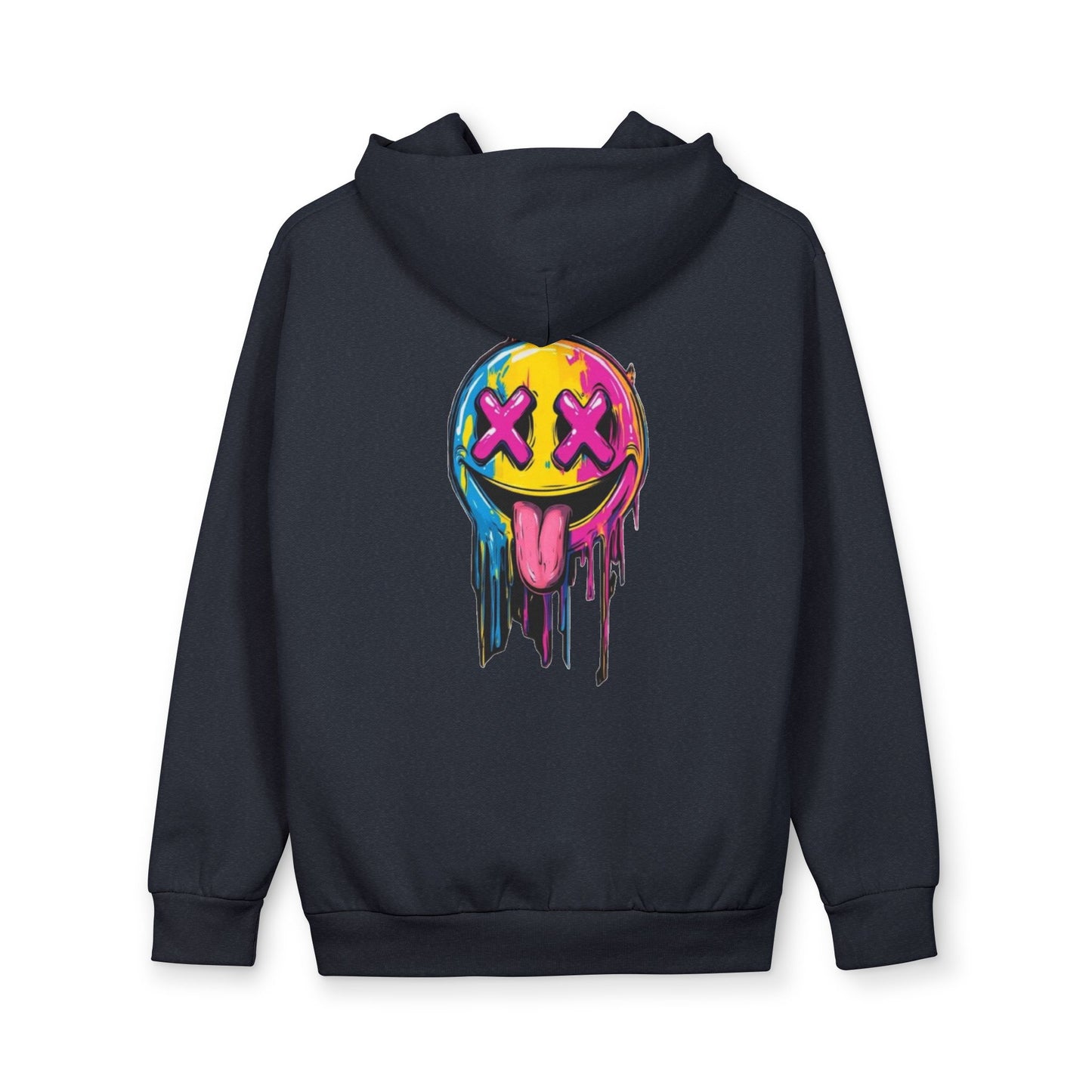 Dripping Neon Smiley Urban Maverick Hoodie