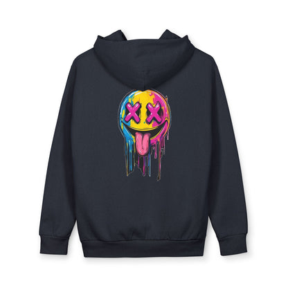Dripping Neon Smiley Urban Maverick Hoodie