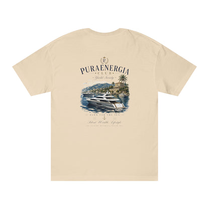 Pura Energia Coastal Luxury Yacht Club Graphic Tee