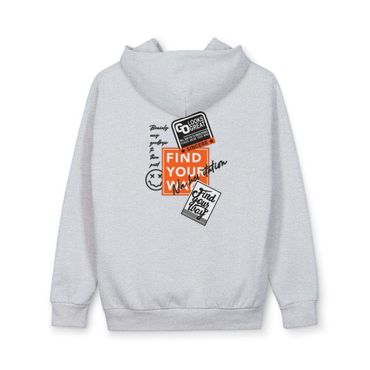 Find Your Way Hoodie — Urban Maverick Graphic Pullover