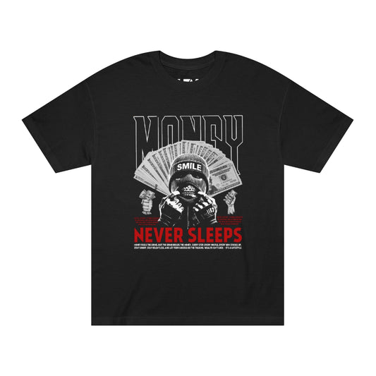 Money Never Sleeps Graphic Tee