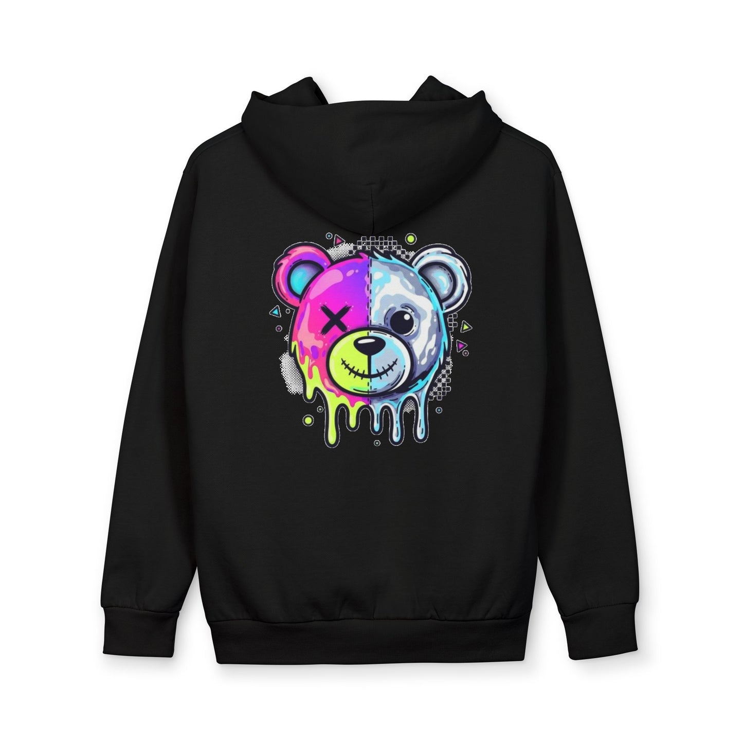 Drip Graffiti Teddy Urban Maverick Hoodie