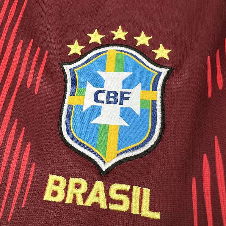 Brazil 2026 Red Goalkeeper Jersey