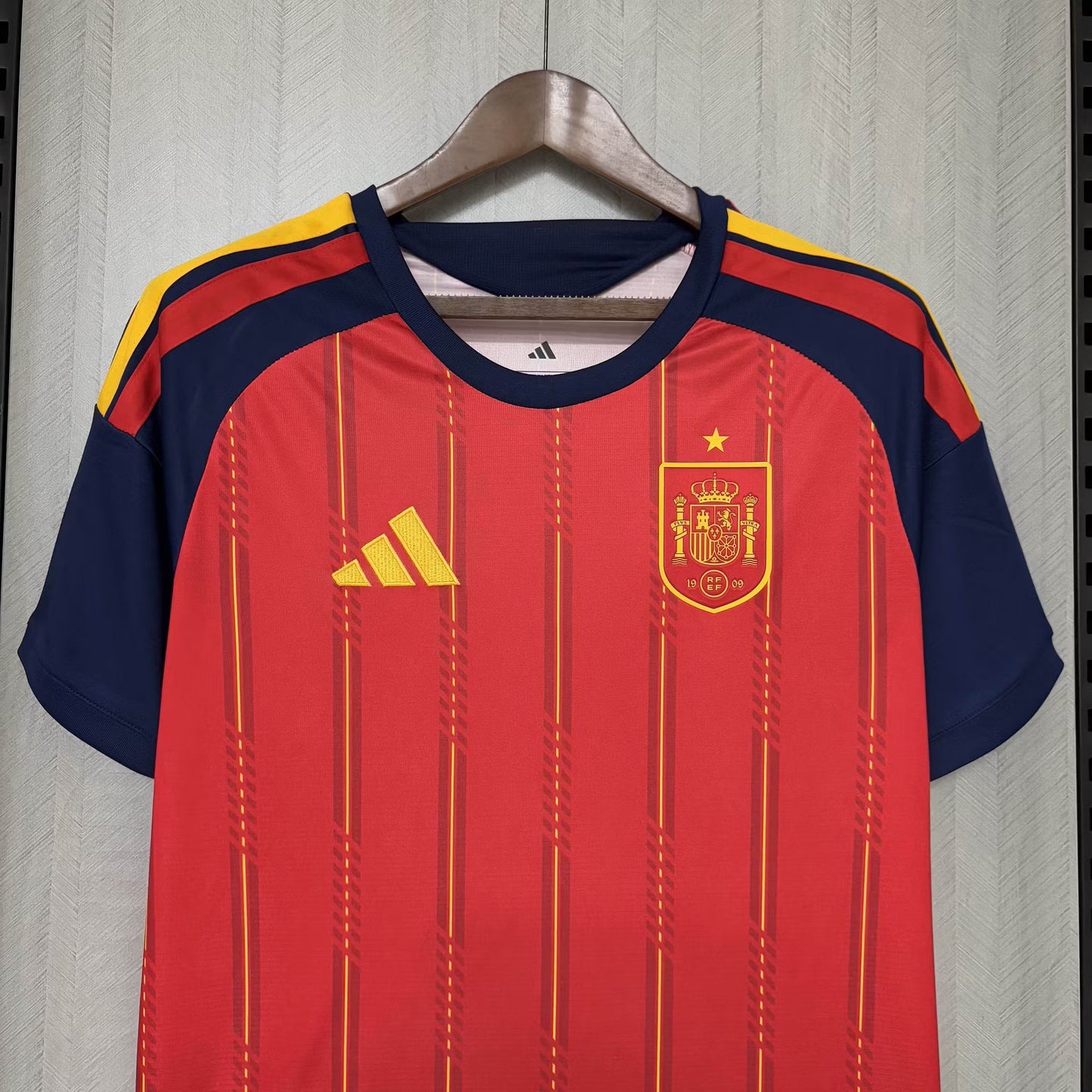 Spain 2026 home soccer jersey