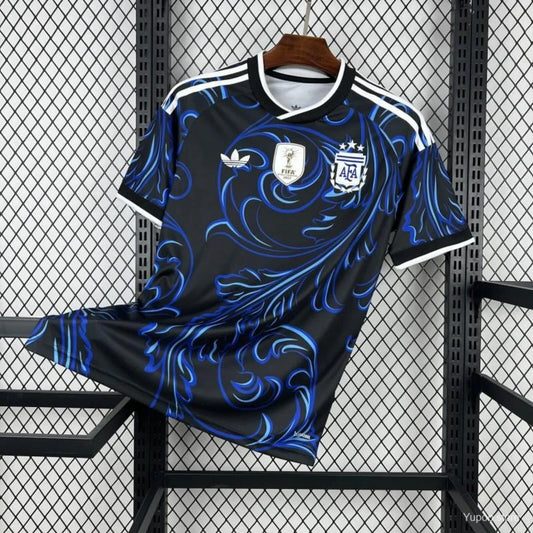 black and blue Argentina Away Jersey 2026