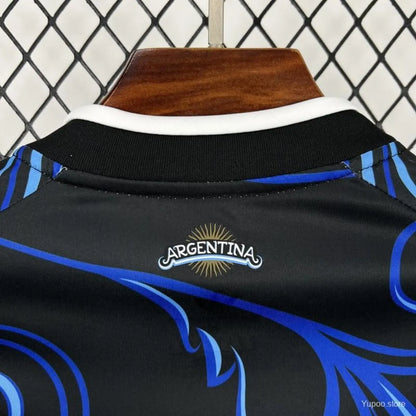 black and blue Argentina Away Jersey 2026