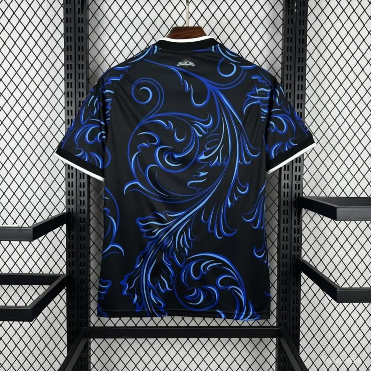 black and blue Argentina Away Jersey 2026
