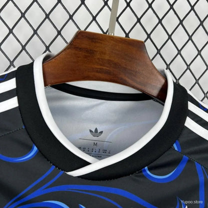 black and blue Argentina Away Jersey 2026